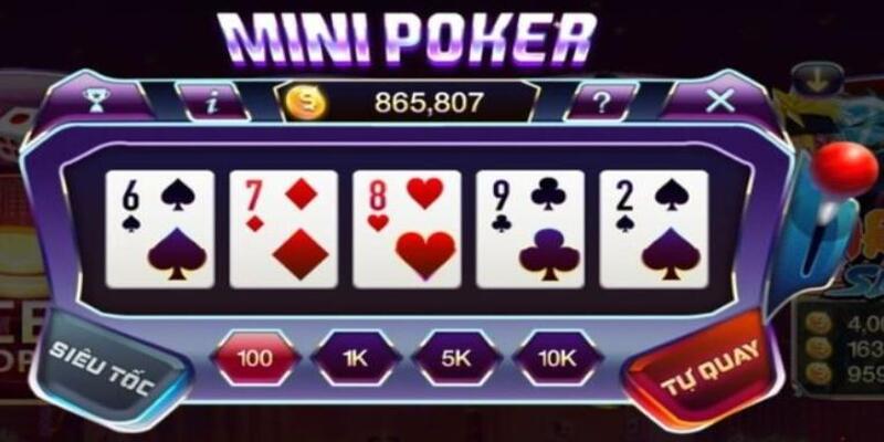 Tổng hợp chi tiết về luật chơi Mini Poker